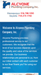 Mobile Screenshot of alcyoneplumbing.com